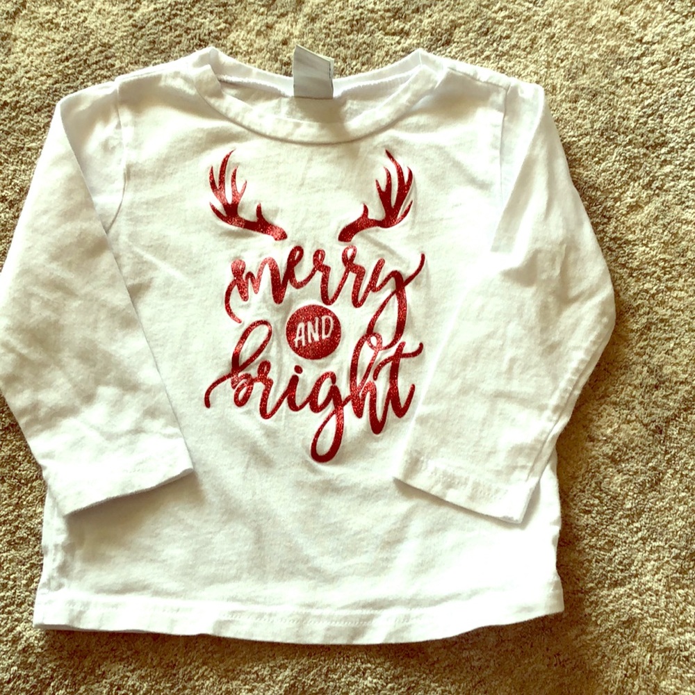 3/$18 Merry and Bright shirt